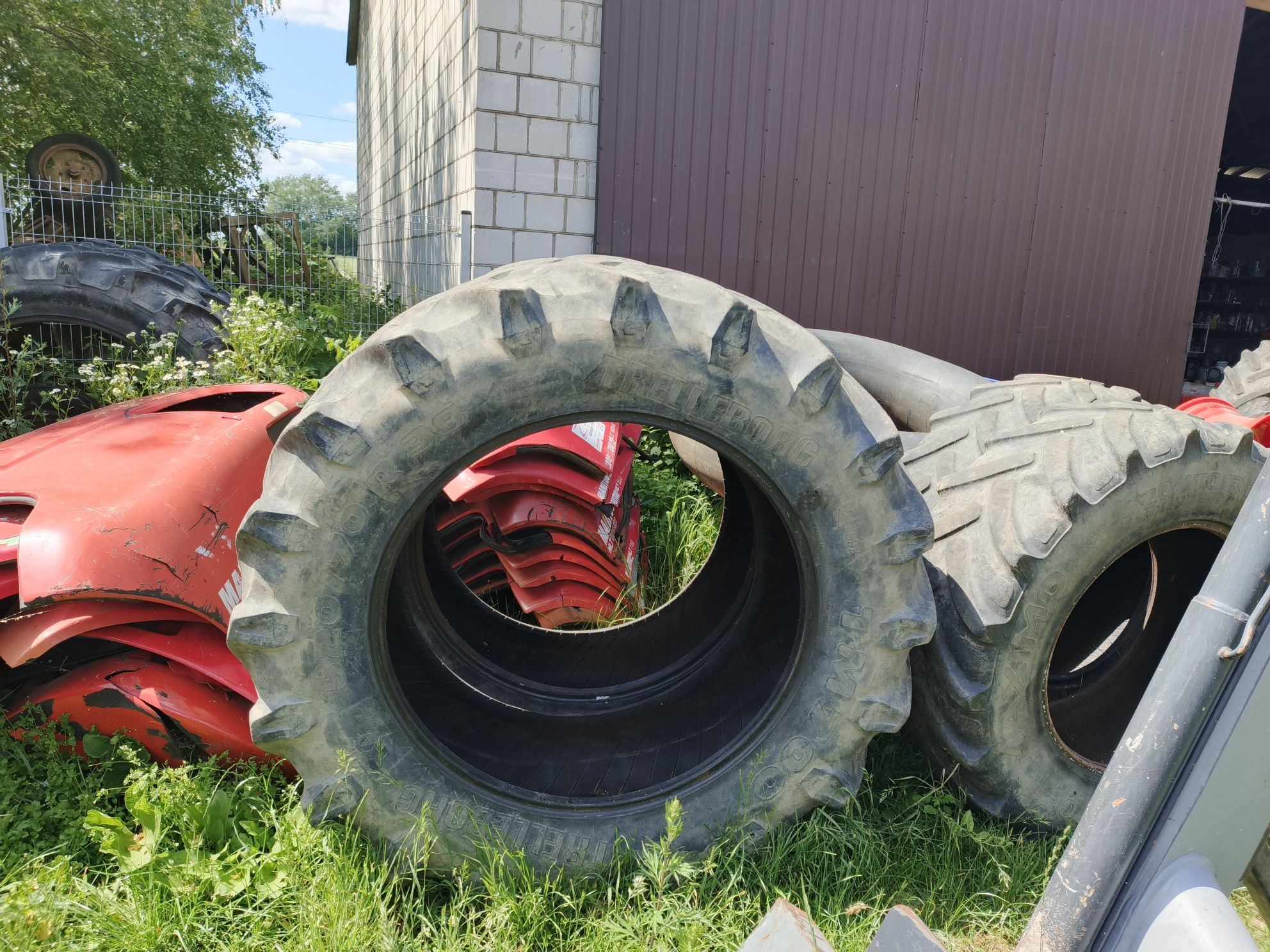 Opony rolnicze 520/70 R38 ,420/70 R38, 540/65 R28 montaż na miejscu