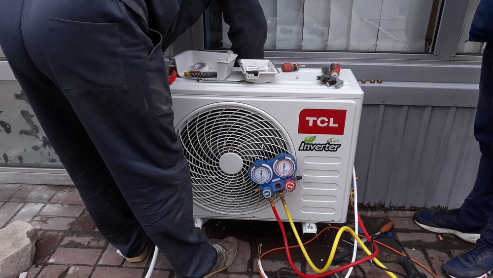 Установка Сервіс Очистка Заправка Кондиціонерів