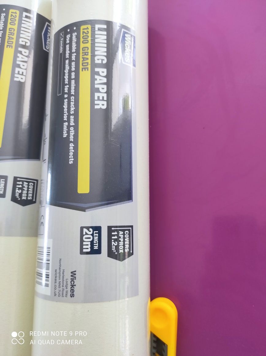 Lining paper lajning, tapeta