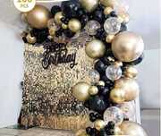 girlanda balonowa balony na ślub chrzest urodziny