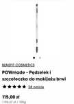 Benefit POWmade pędzelek i szczoteczka do makijazu brwi
