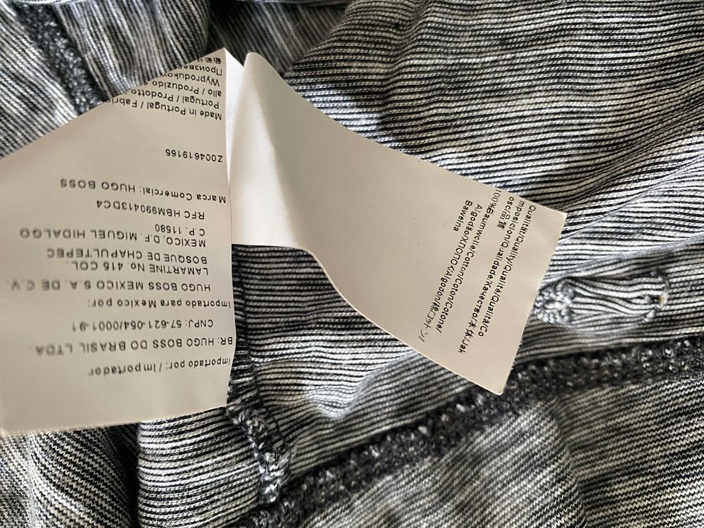 Hugo Boss męski sweter kardigan z bawełny
