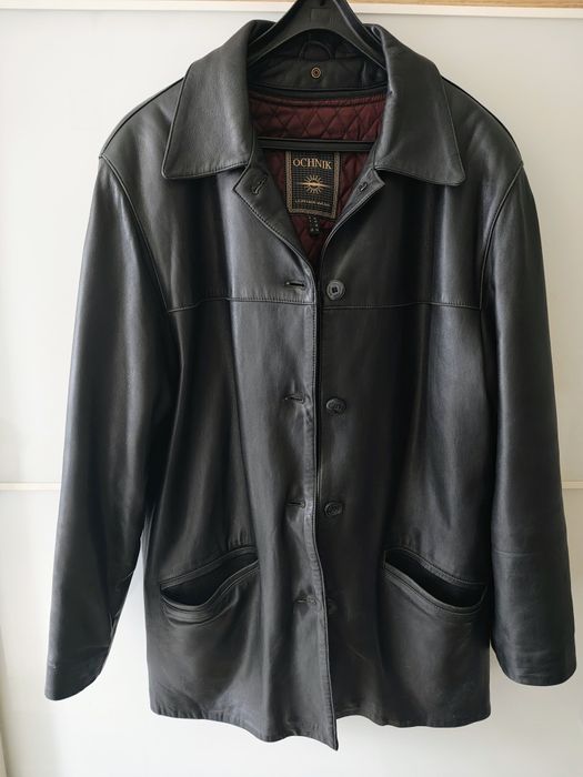 Ochnik kurtka skórzana z podpinką