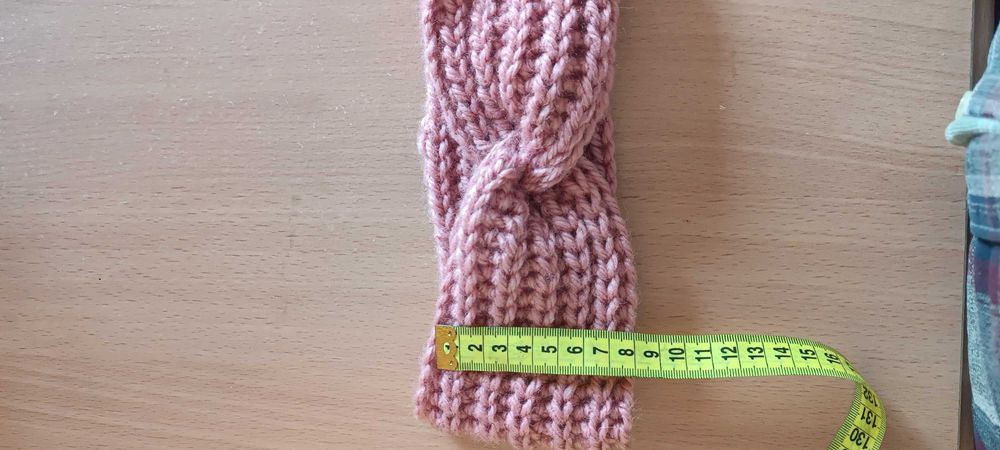 opaska damska z wełny alpaki