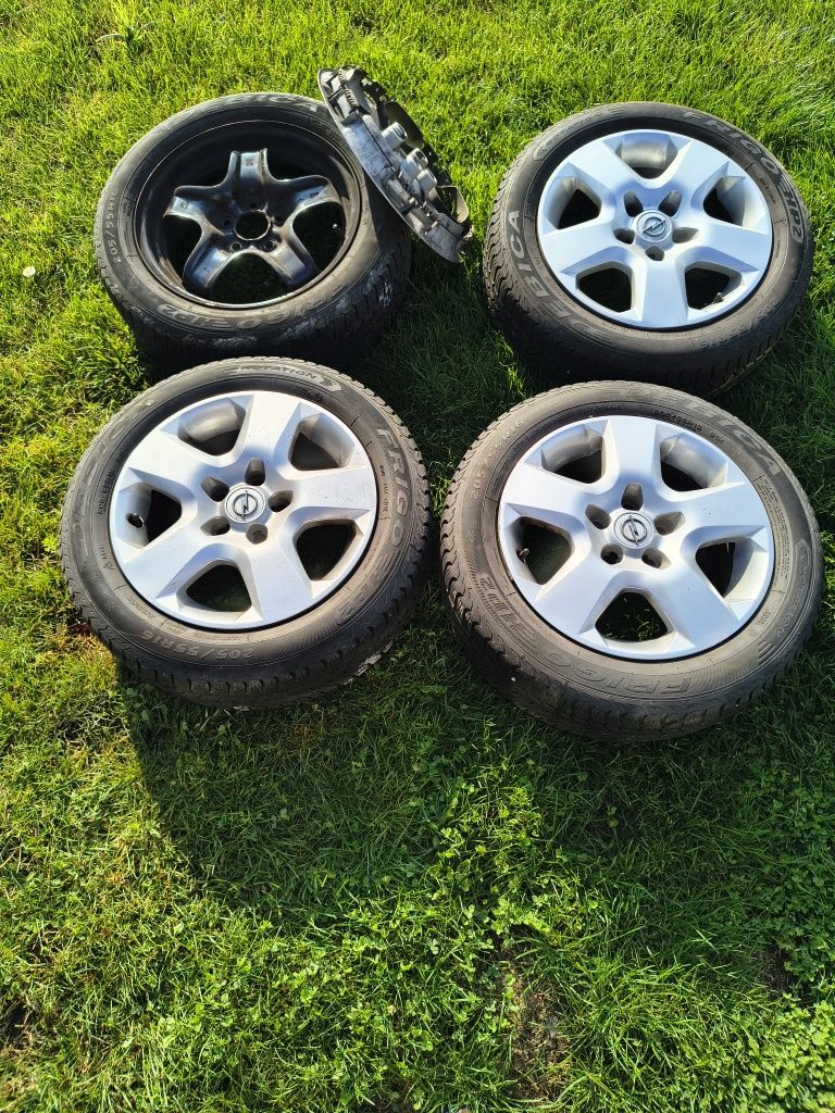 Felgi stalowe strukturalne Opel astra H