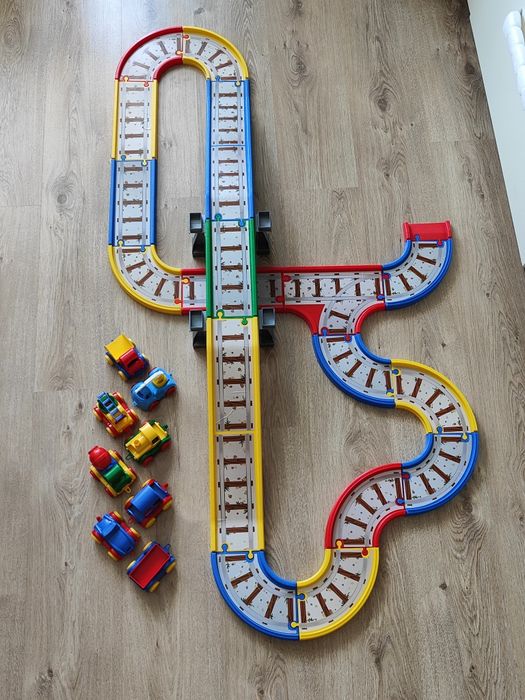 Авттотрек Wader + 8 машинок