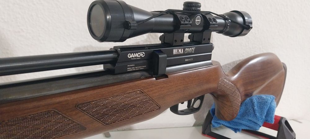 Pressão de ar Gamo Coyote 4,5mm com válvula reguladora