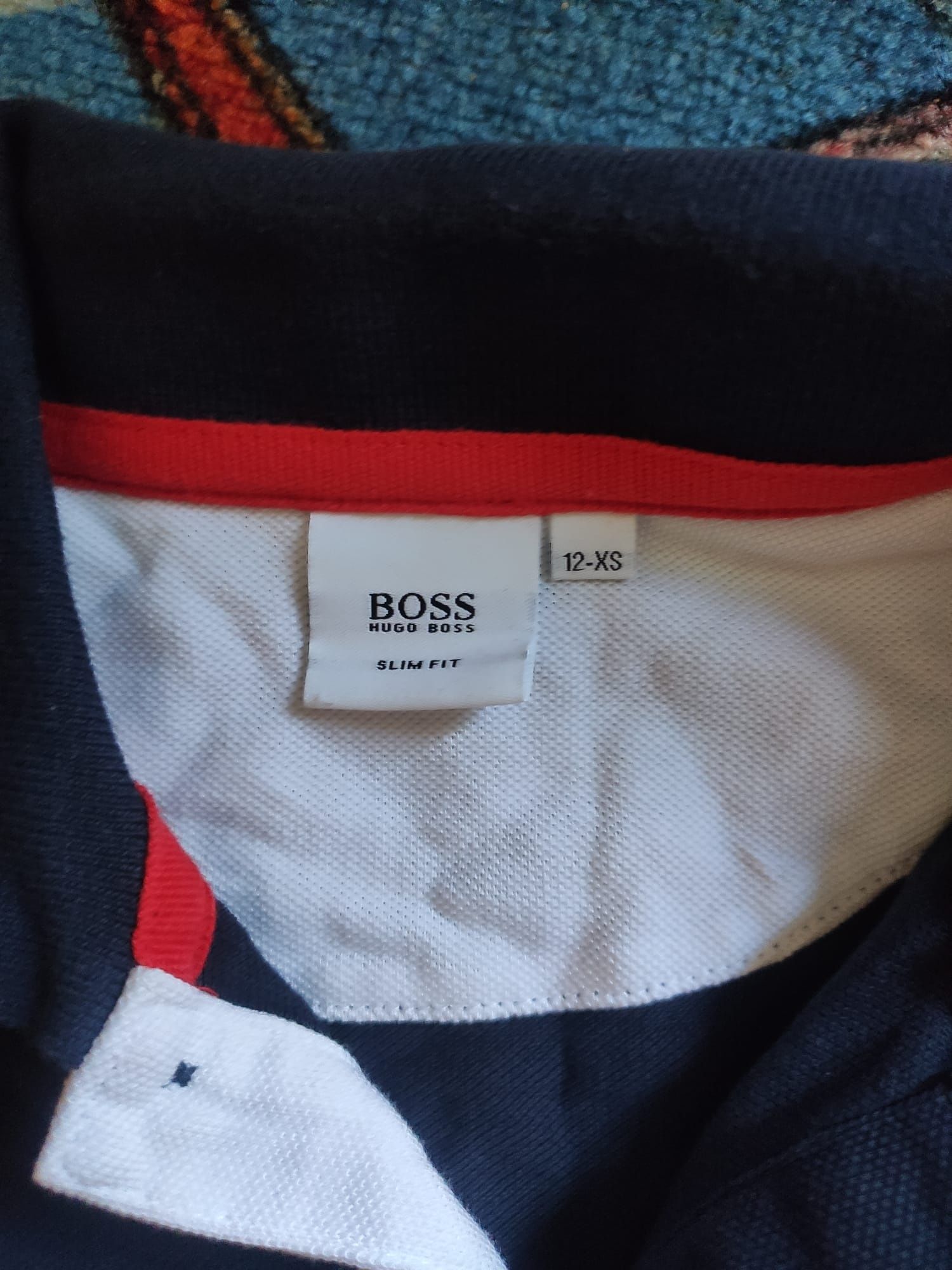 Koszulka Polo z długim rękawem Hugo Boss