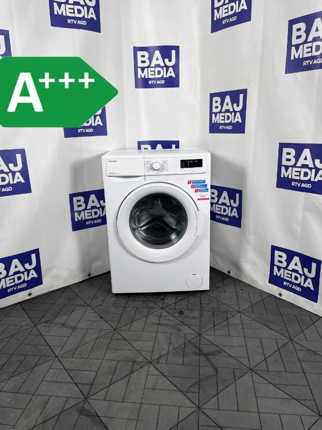 Pralka Sharp Slim 44Cm Jak Nowa 6Kg/1000/A+++/Dostawa/90Dnigwarancja