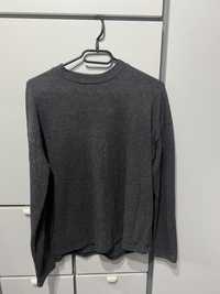 Swetr sweter szary siwy dark grey reserved rozmiar M 38 damski kobieta