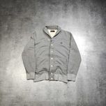 MĘSKI PREMIUM Sweter Guziki Kardigan Elegancki Fred Perry Haft Logo