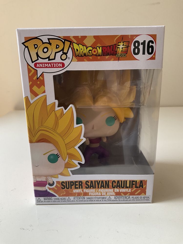 Pop Figure Dragon Ball Saiyan Novos