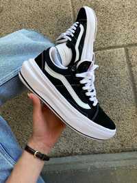 Жіночі кеди Vans Old-Skool Overt Black/White