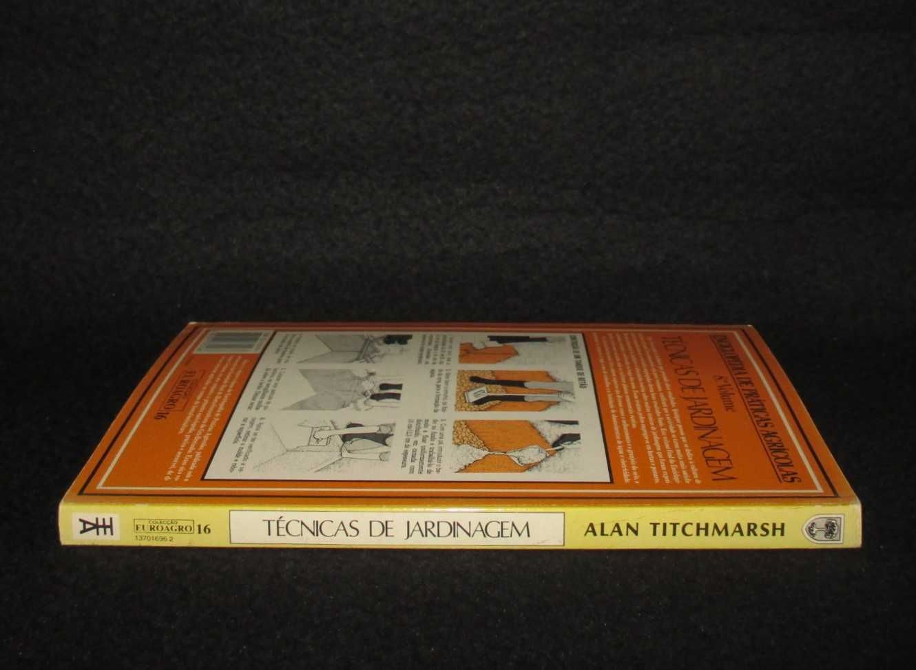 Livro Técnicas de Jardinagem Alan Titchmarsh