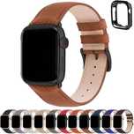 Pasek Apple Watch z etui brązowy 38/40/41 oraz 42/44/45