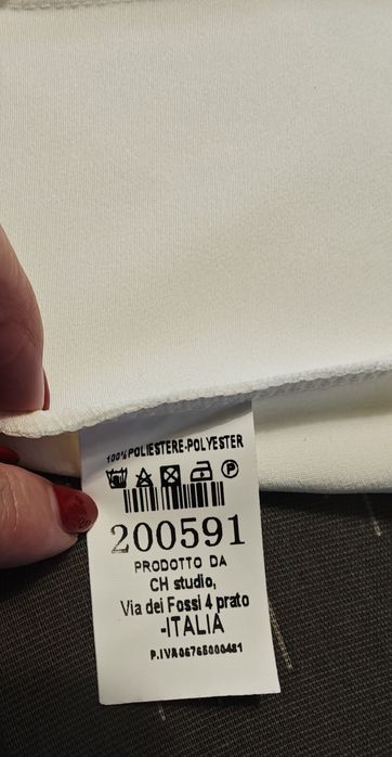 Nowa  Biała sukienka rozm s