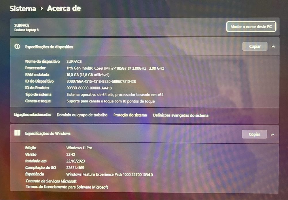 Microsoft Surface 4 (Laptop)