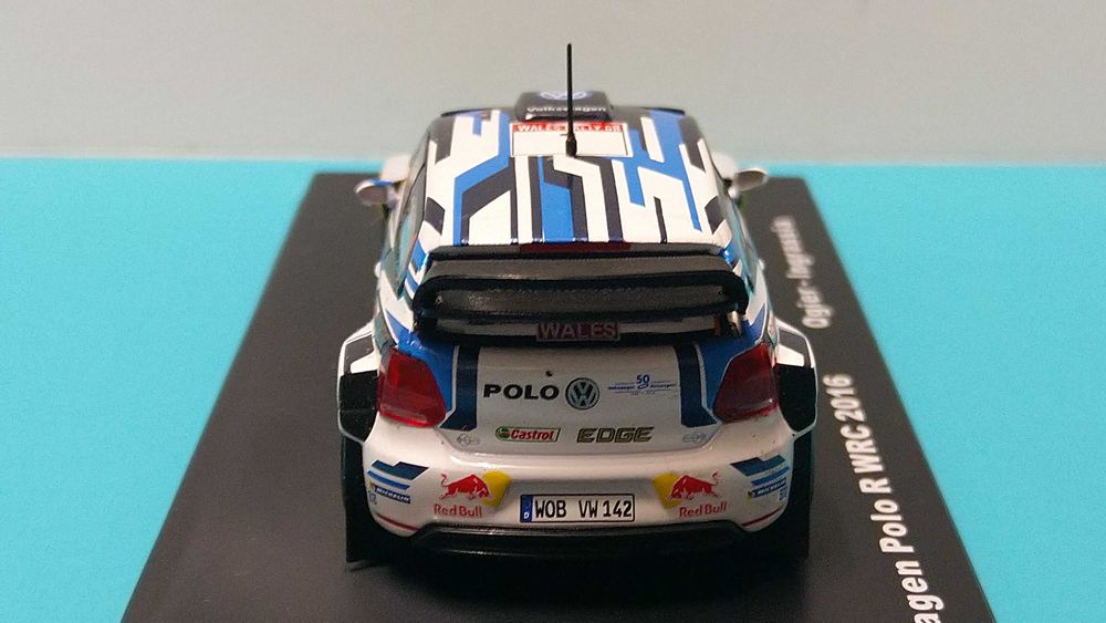 Volkswagen Polo R WRC #1: Winner Wales Rally GB 2016 - Salvat/IXO 1/43