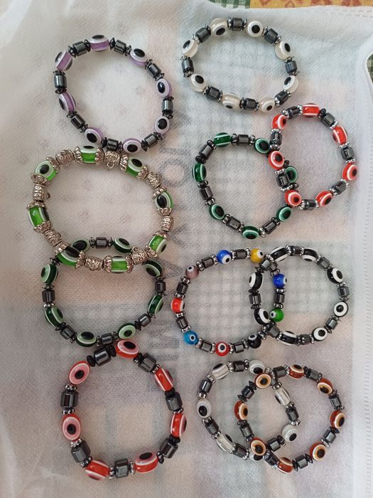 Conjunto de 11 pulseiras