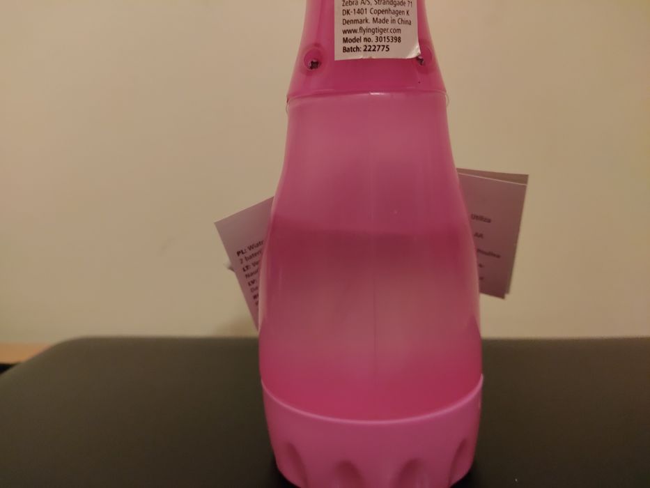 Ventoinha com água Tiger (nova)