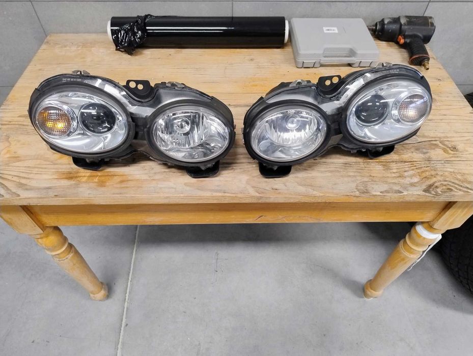 Lampy przód jaguar x-type lewa prawa Europa jak nowe