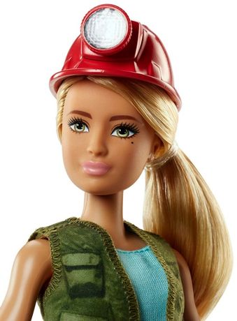 Lalka Barbie paleontolog, kariera, piękna blondynka