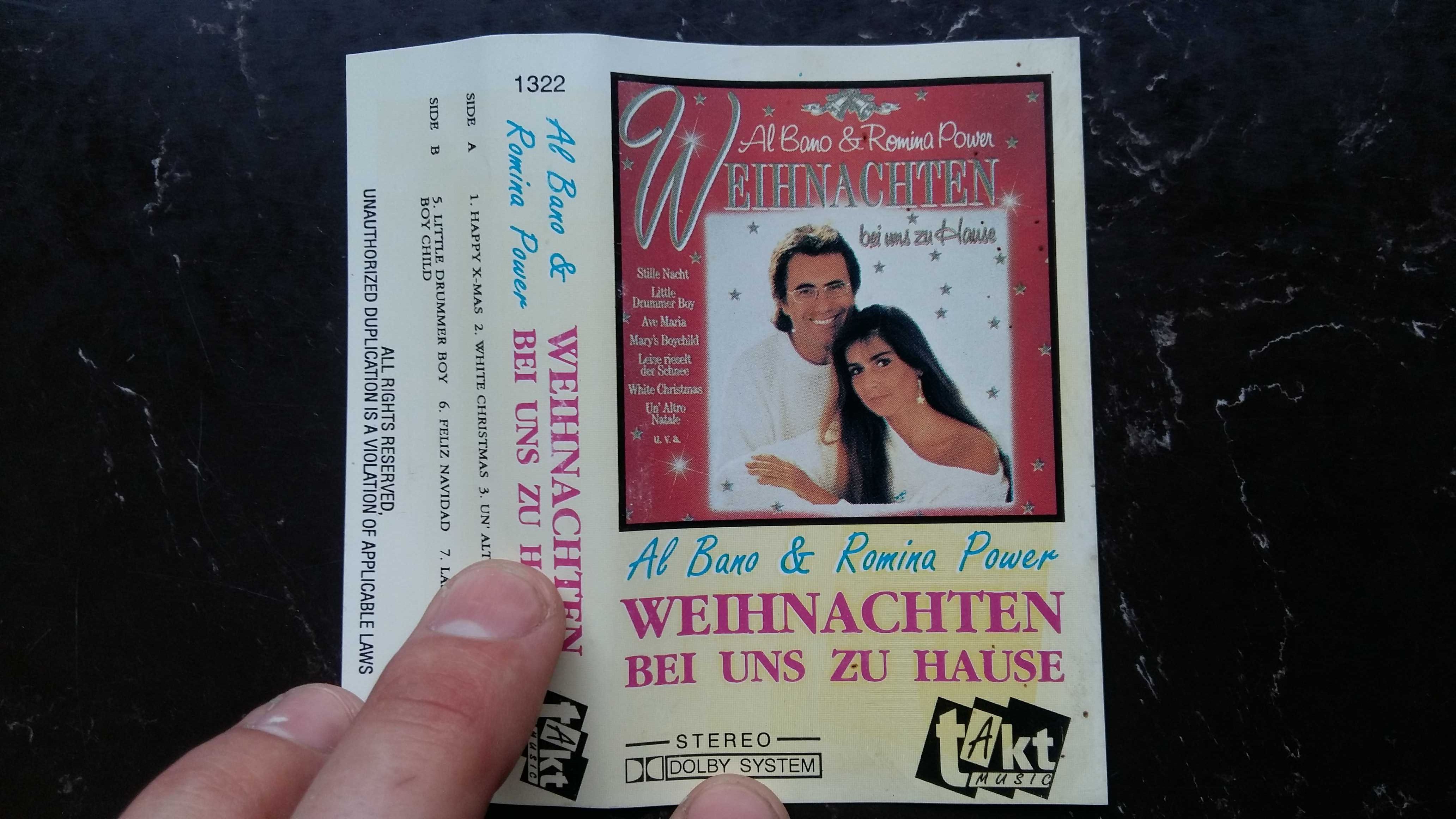 Kaseta Al Bano & Romina Power- Weinachten Bei Uns Zu Hause