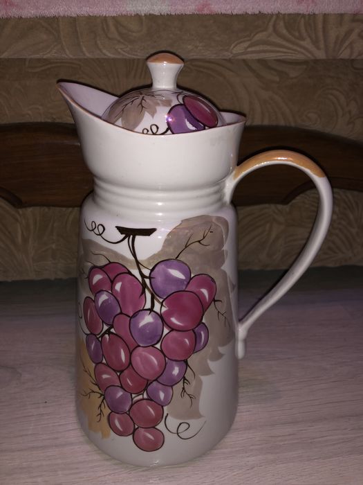 Рюмки  5 шт . Кувшин . Фужер бокал алмазная гравировка