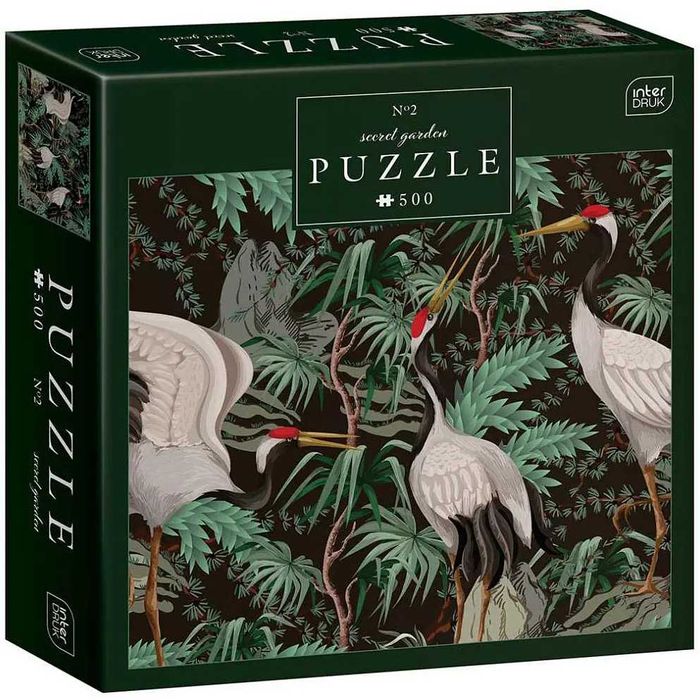 Пазли 500 тришарові Interdruk Secret Garden 2