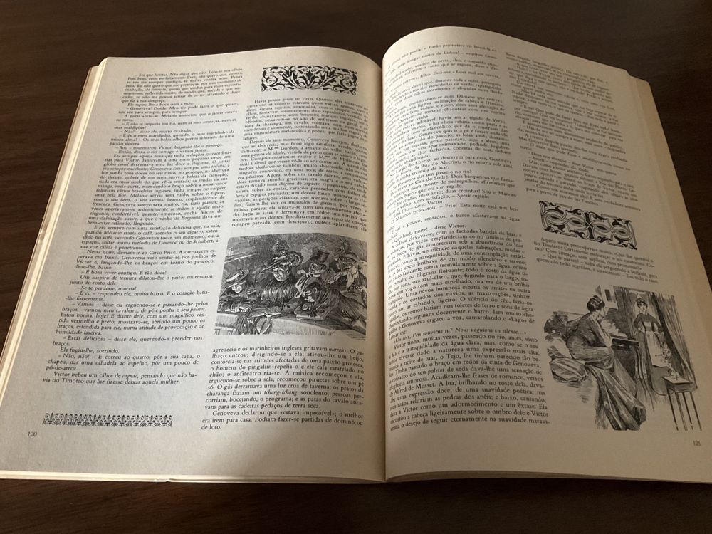 Livro antigo - A Tragedia da Rua das Flores - Edicao ilustrada de 1980