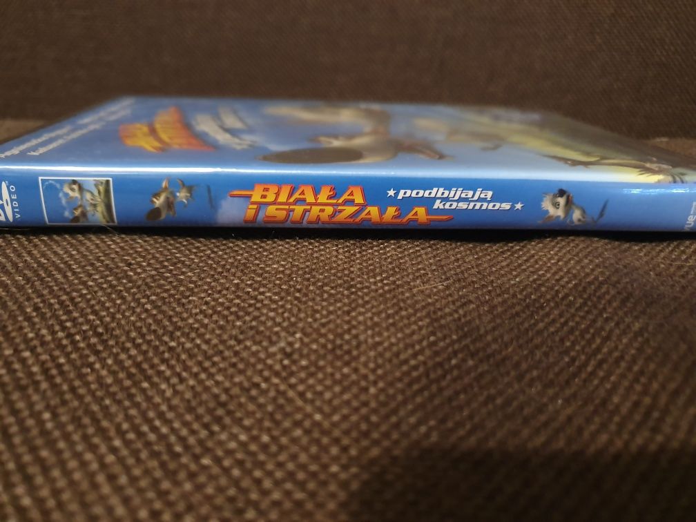 Biała i Strzała podbijają kosmos DVD Polski dubbing