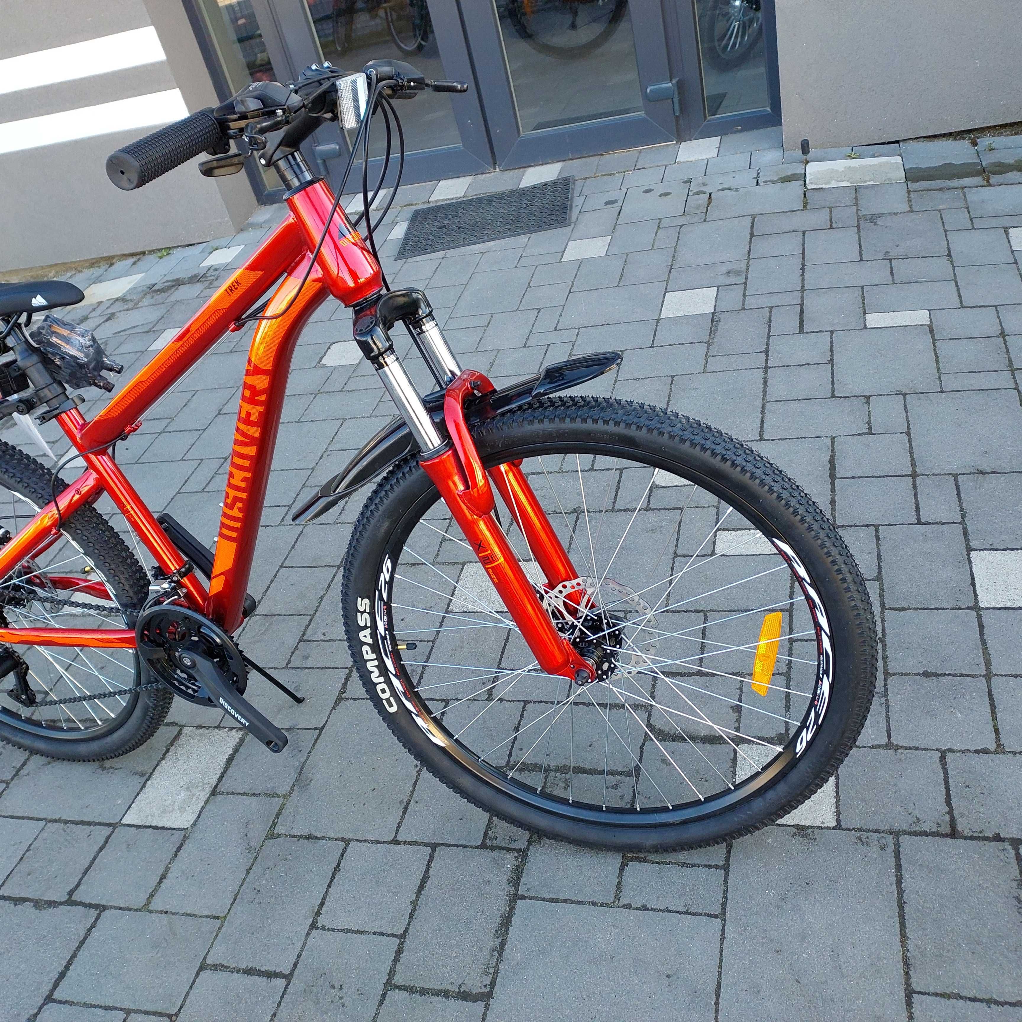Велосипед ST 26 Discovery TREK AM DD рама-15" червоний, сталь