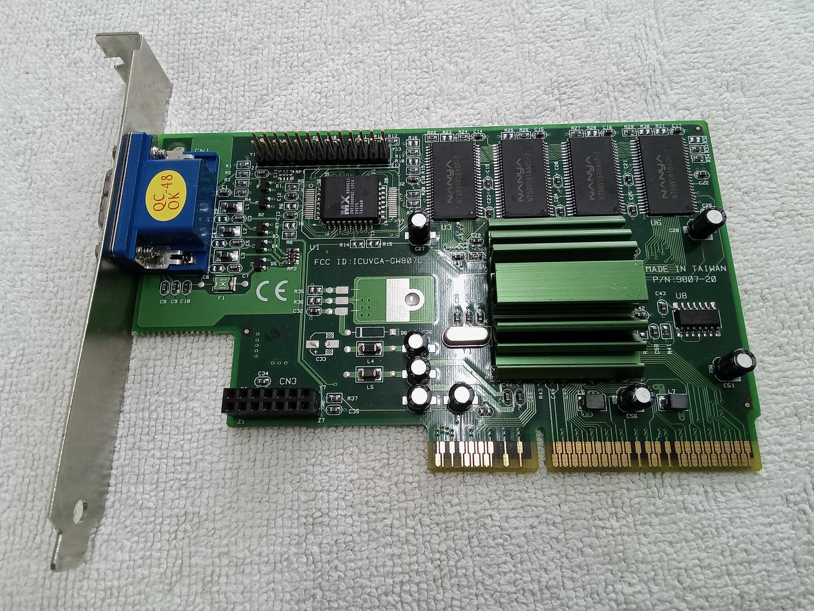 [PC Vintage] Placa de video AGP - NVIDIA RIVA 128zx