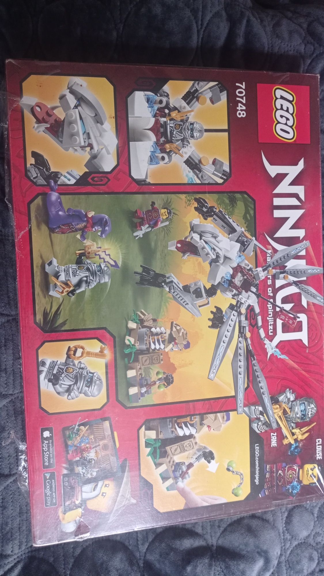 Nowe LEGO Ninjago 70748 Tytanowy smok