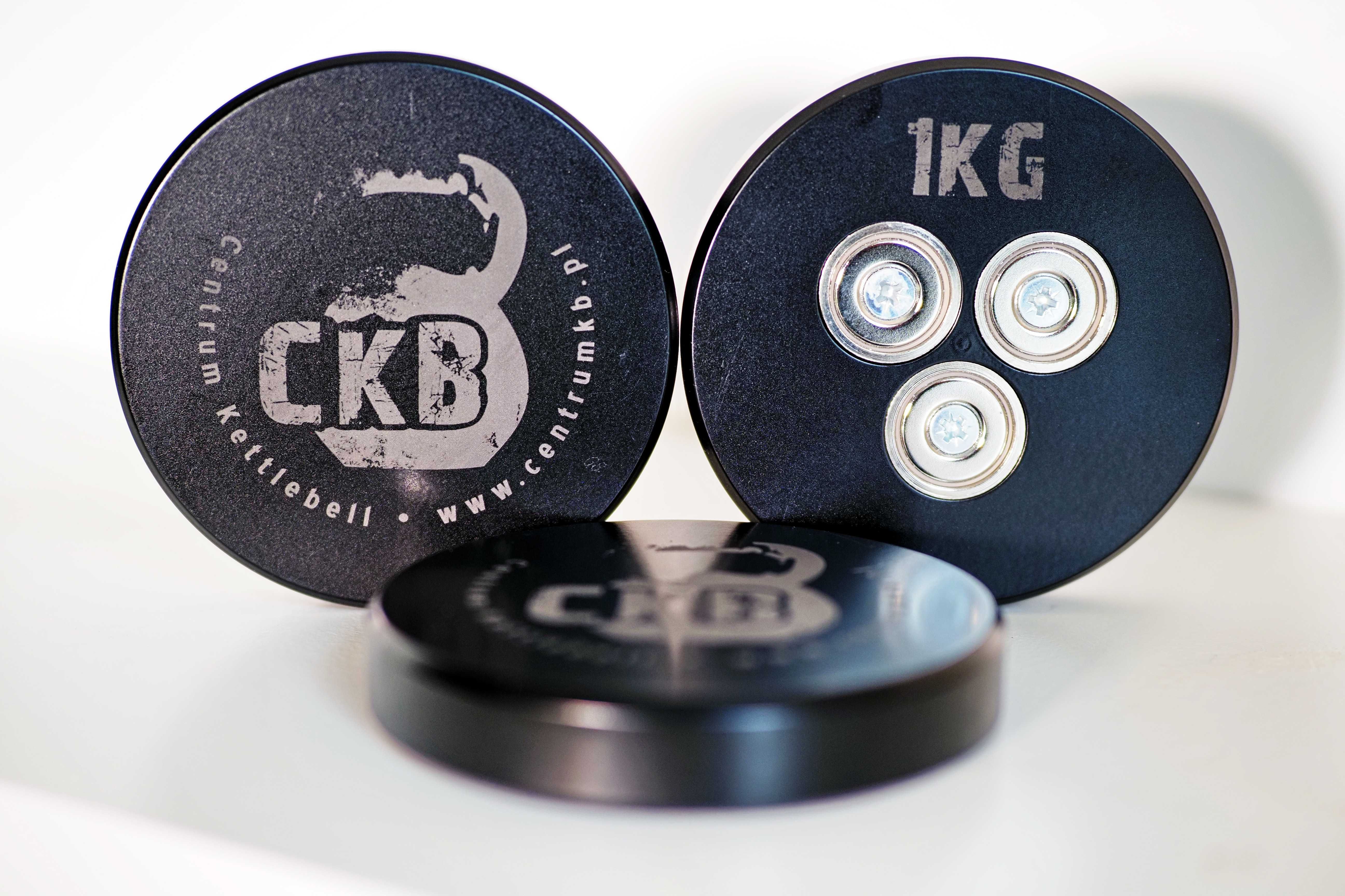 Magnetyczny odważnik na kettlebell - 1kg