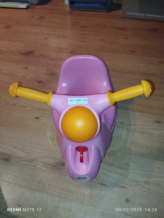 OK Baby - Bacio Scooter rosa