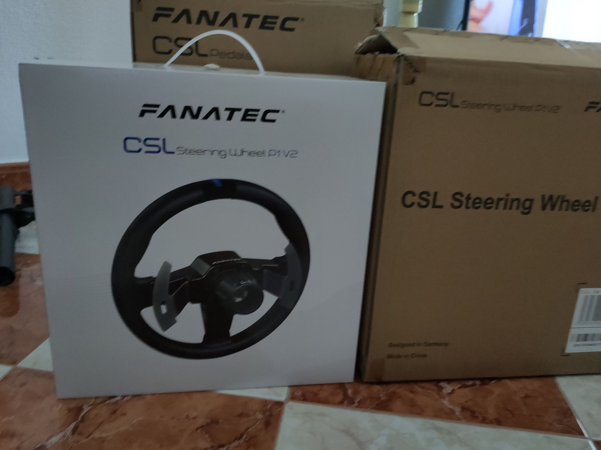 Volante e base Fanatec ClubSport Wheel Base V2