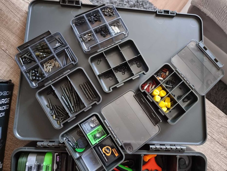 Organizer wędkarski SONIK LOCKBOX LARGE KORDA FOX AVID + Zestaw