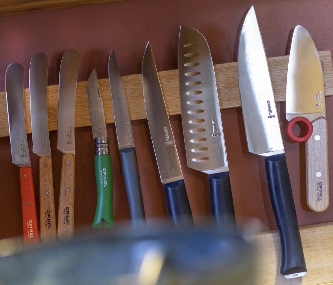 Кухонные ножи Opinel Франция чистка резка цвета дерево пластик  выбор