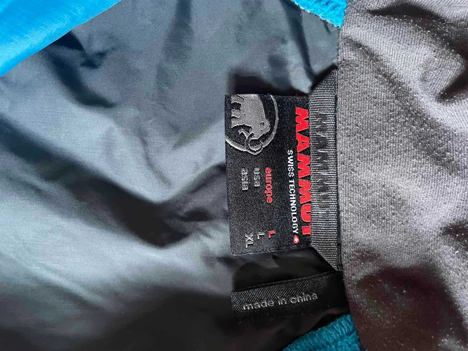 Флиска гибридная куртка MAMMUT, L