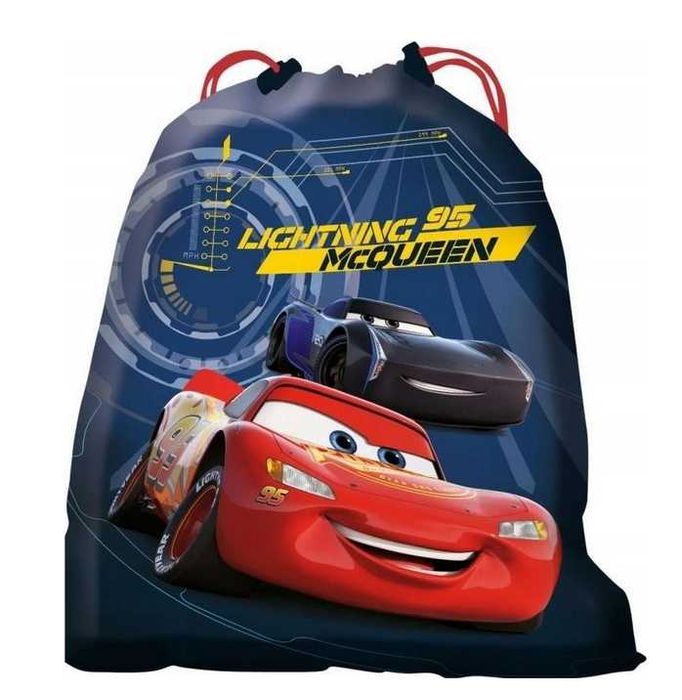 Workoplecak AUTA z odblaskiem na WF / gimnastyka do szkoły