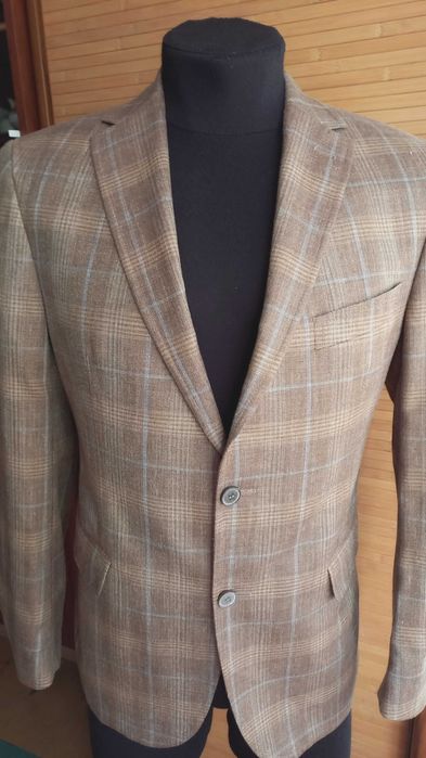 Мужской пиджак CARL GROSS (20%linen+50%Wool+30%Silk)