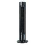 Wentylator kolumnowy podłogowy stojący 75 cm 50W - czarny W041