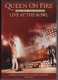 Dvd Queen On Fire - Live at  the Bowl - musical - 2 dvd's