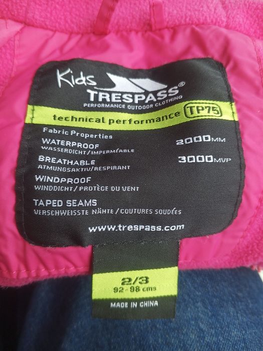 Kombinezon jesienny Trespass