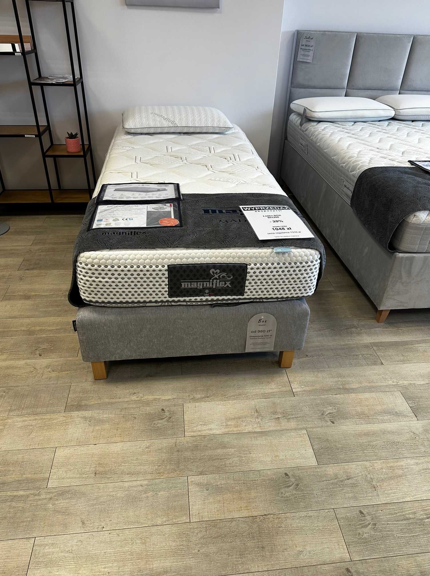 Łóżko bez zagłówka 90x200 Box hotelowy