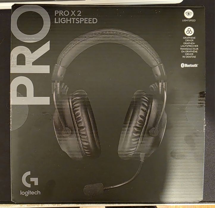 Auscultadores Bluetooth Logitech G Pro X2 Lightspeed Gaming NOVOS