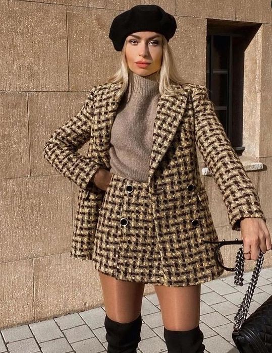 Костюм ZARA піджак та спідниця-шорти