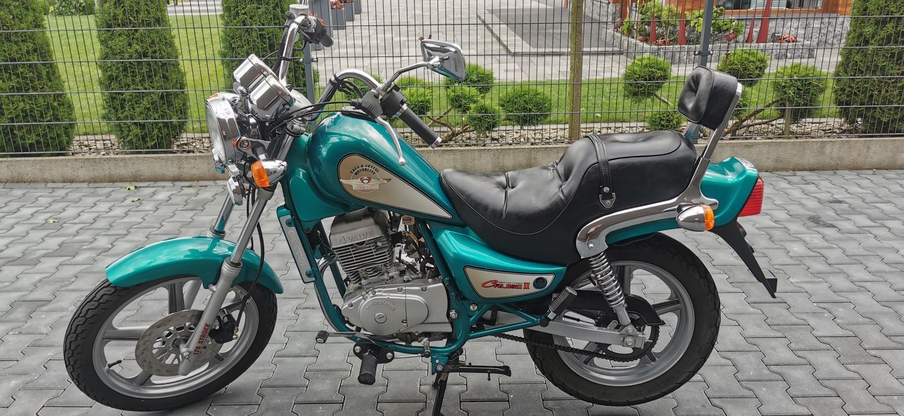 Hyosung Ga 125 Niski przebieg 4456 Km Raty Transport