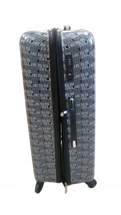 Guess Walizka Stroma 28 In 4 Wheeler Logowana Premium